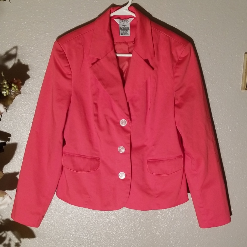 George 2 PC suit top size 12 bottom size 14